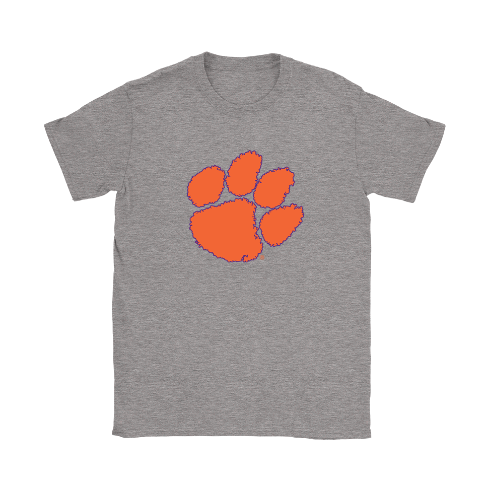 Clemson Tigers Paw T Shirt