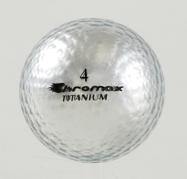 Chromax silver golf ball M1x