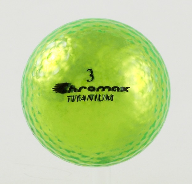 Chromax green golf ball M1x