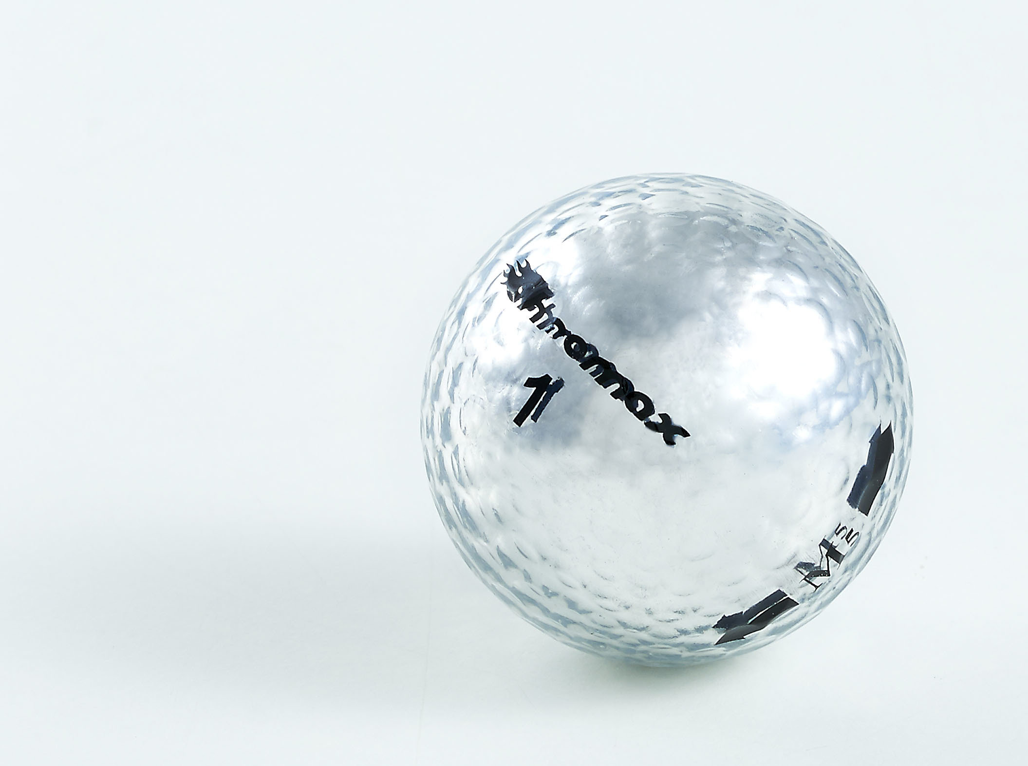 Chromax silver golf ball M5 single