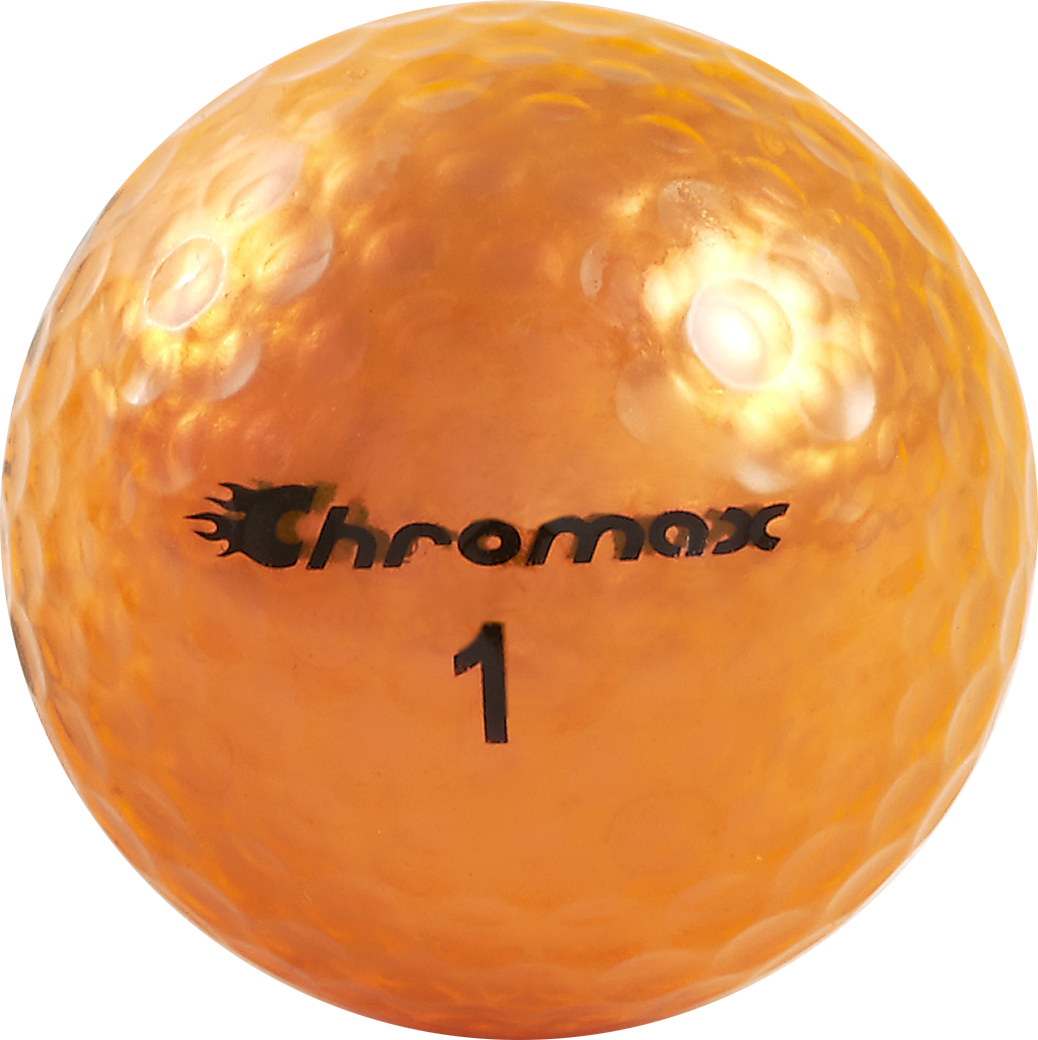 Chromax orange golf ball M5 single