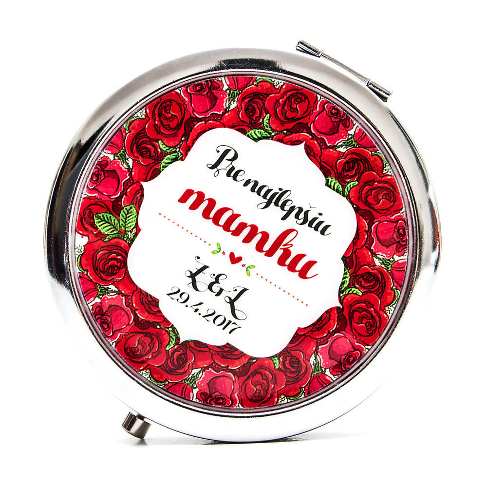 Zrkadielko pre mamku - ruže 00408