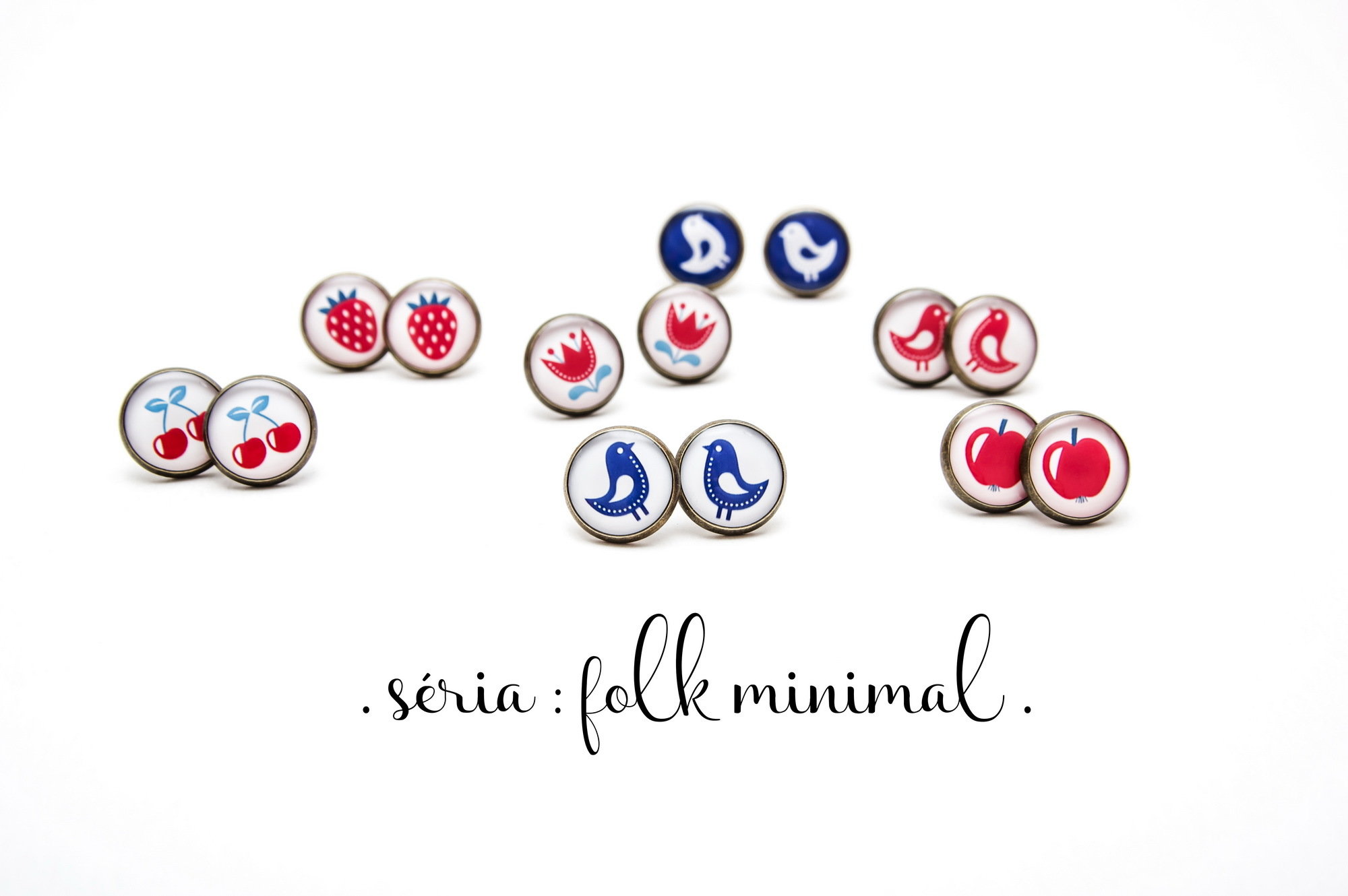 Séria Folk minimal - Jahôdky