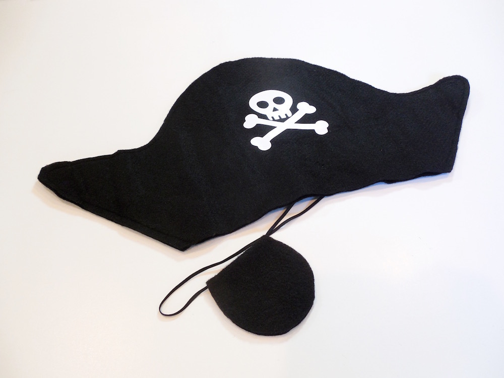 Pirate Hat & Patch Set