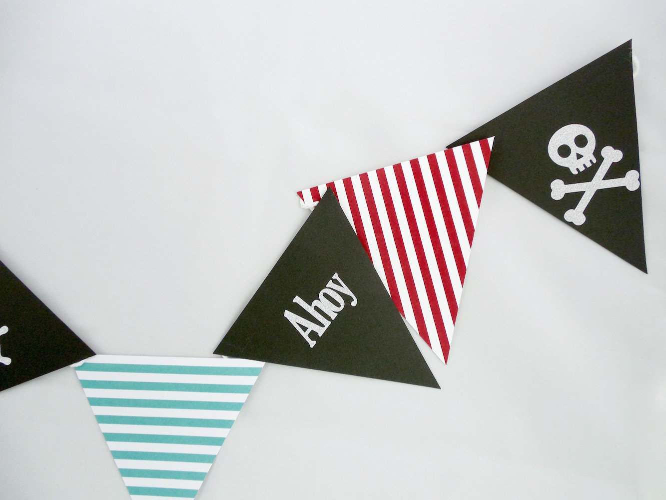 Pirate Paper Banner
