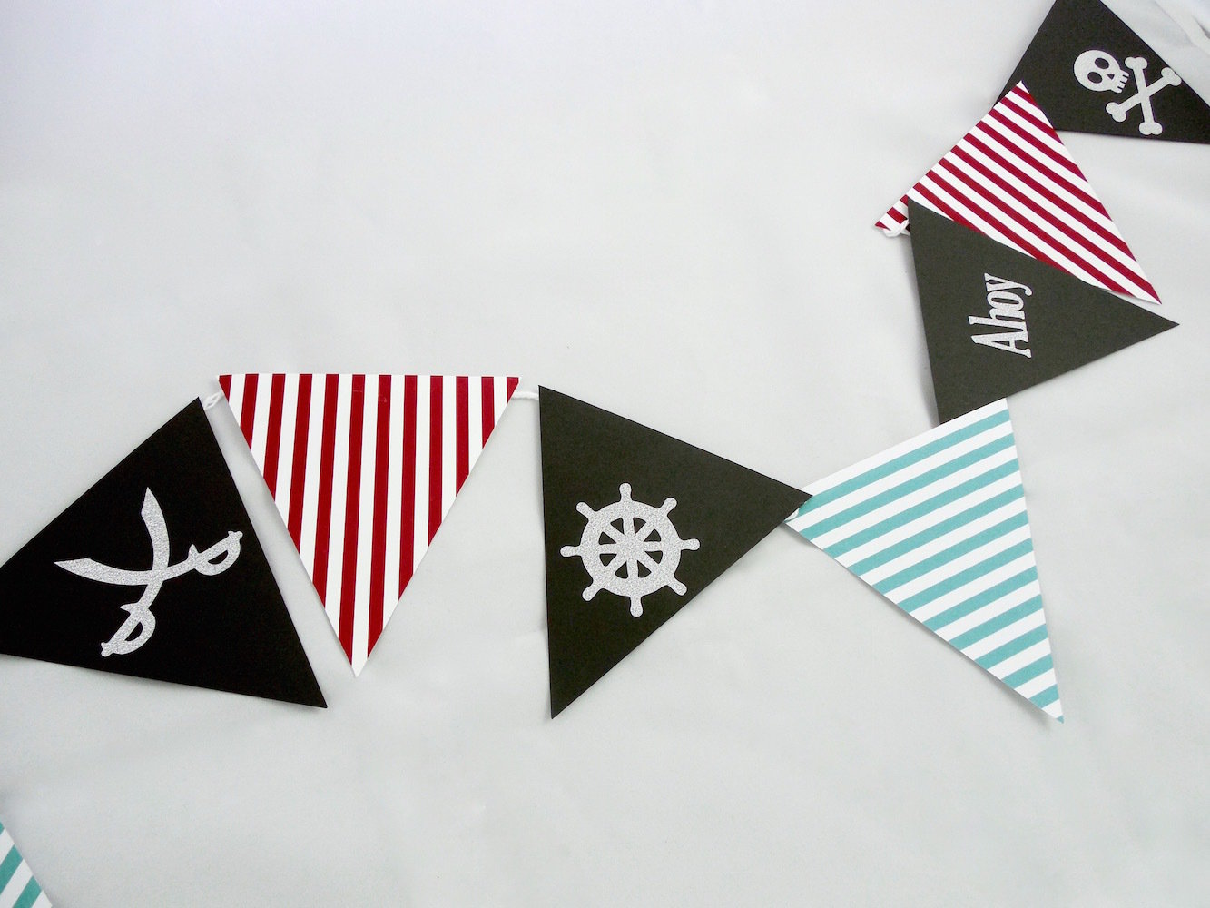 Pirate Paper Banner