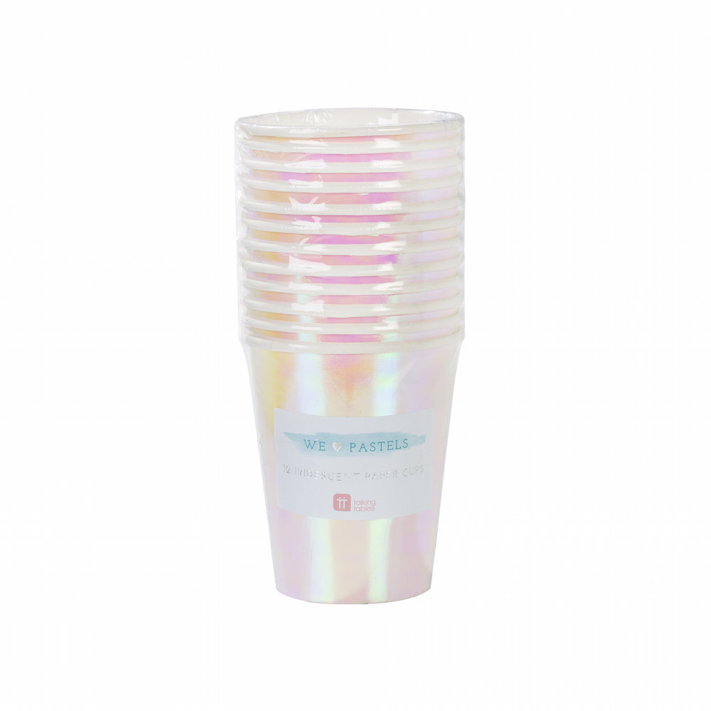 Iridescent Paper Cup