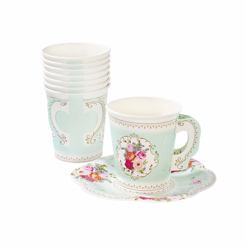 Truly Scrumptious Cups & Saucers Set