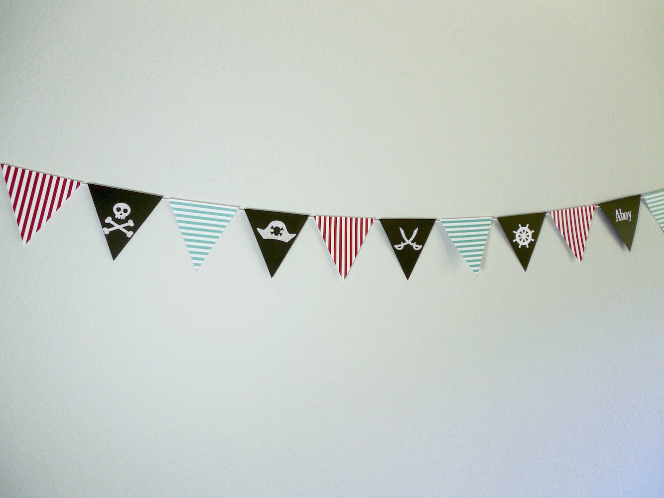 Pirate Paper Banner