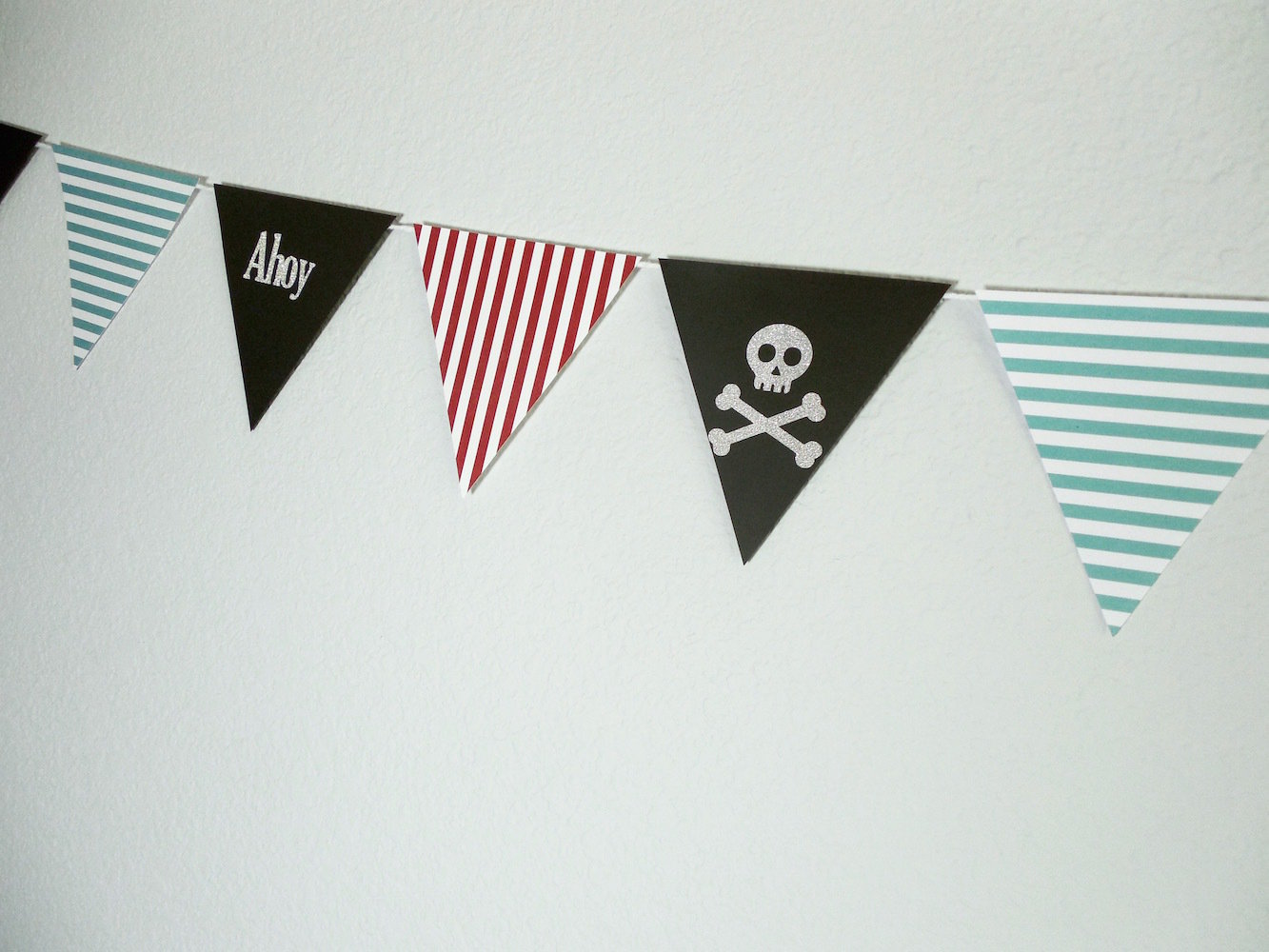 Pirate Paper Banner