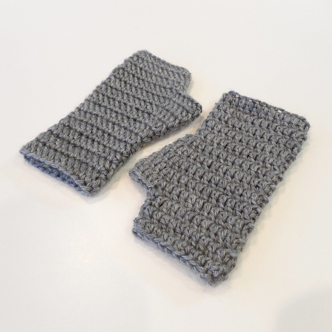 Kids Fingerless Gloves, Solids 000500