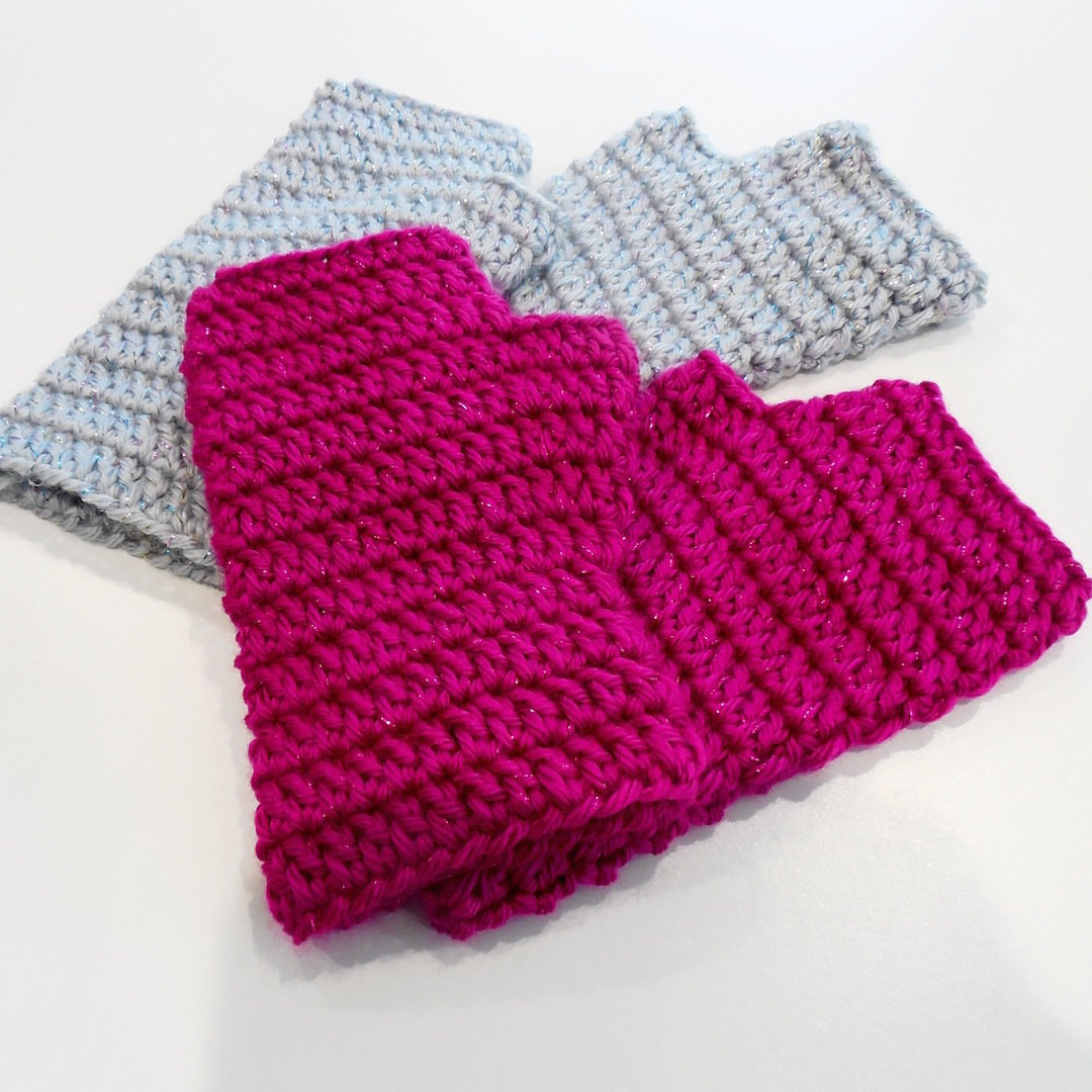 Kids Fingerless Gloves, Sparkle 000501