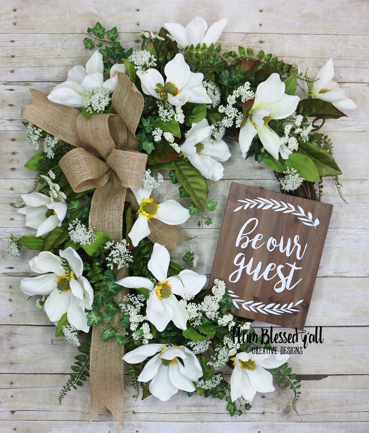Southern Magnolia Wreath Magnolia Wreath Magnolia Wreath For