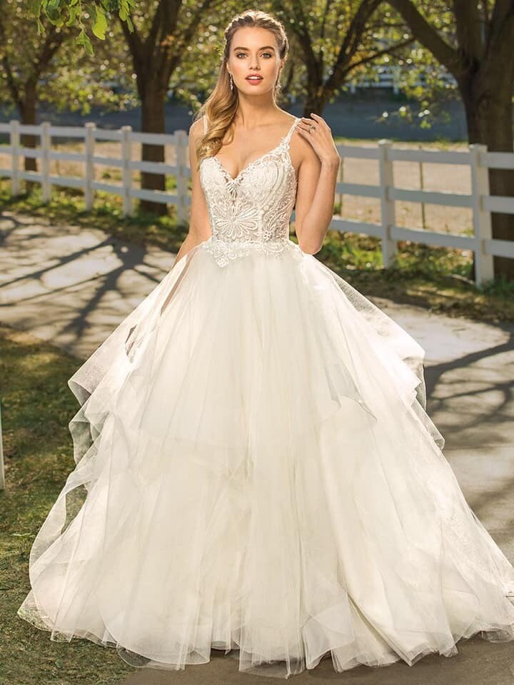 Size 16 CasablancaBeloved 'BL270' Wedding Dress