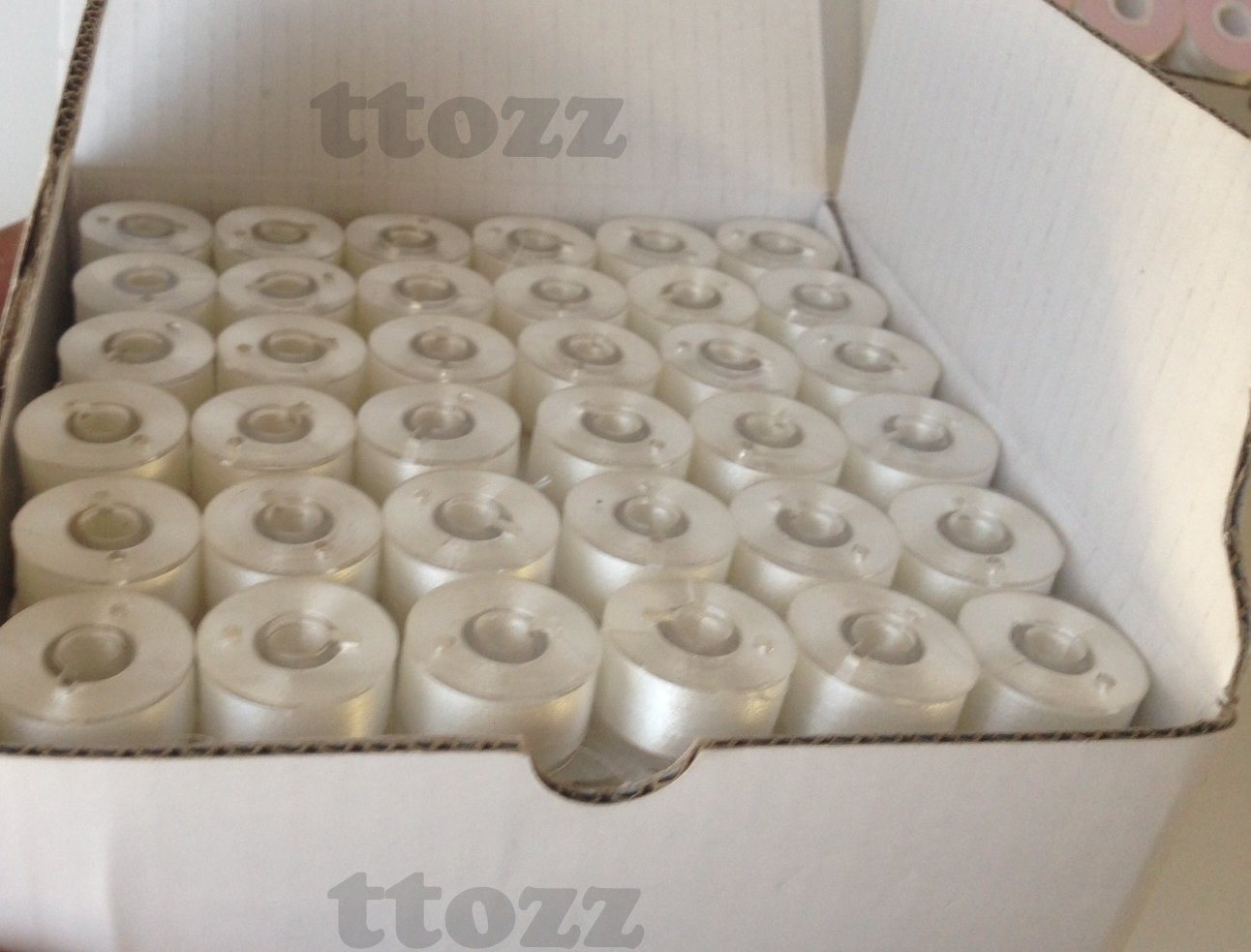 Plastic Sided,144pcs Prewound Bobbins,Size A Class 15 Style 15J 75//D2 SA156