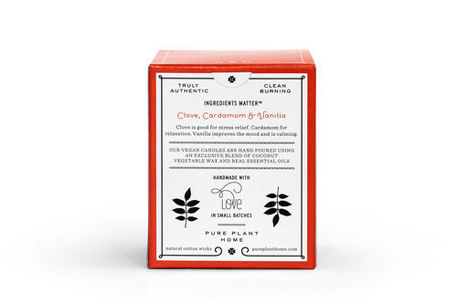 Back Clove/Cardamon/Vanilla Coconut Wax