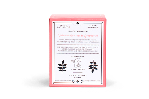 Back Valencia Orange/Grapefruit Coconut Wax