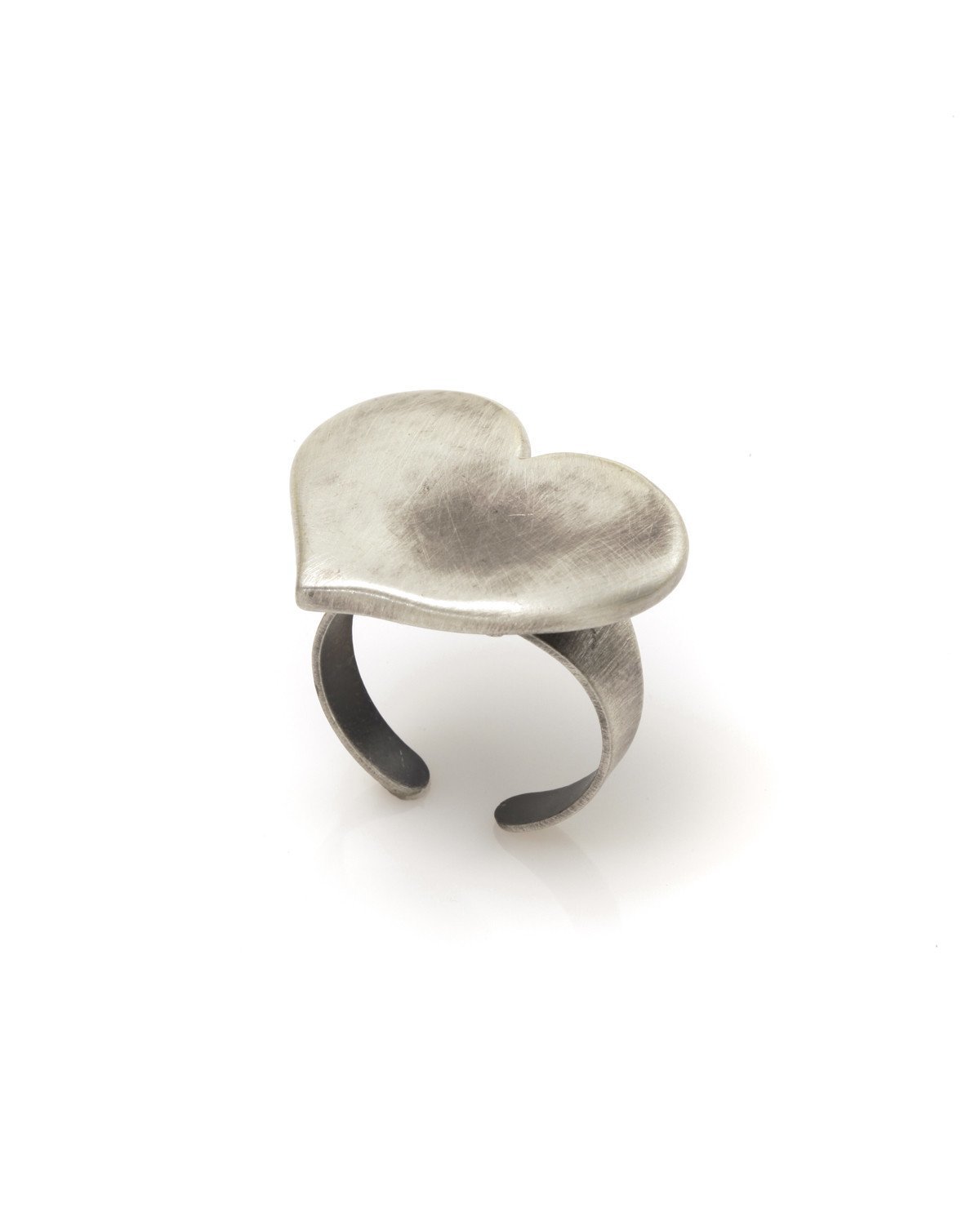 Danon Textured Heart Ring Danon Textured Heart Ring