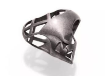 Bailey of Sheffield | Graphite Bold Heart Bead Bailey of Sheffield | Graphite Bold Heart Bead