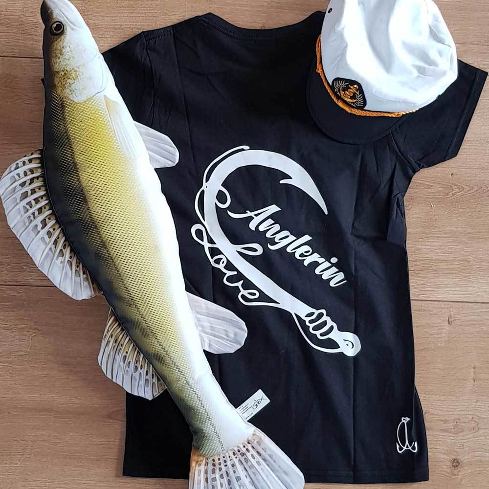 "Anglerin" T-Shirt (Damen)