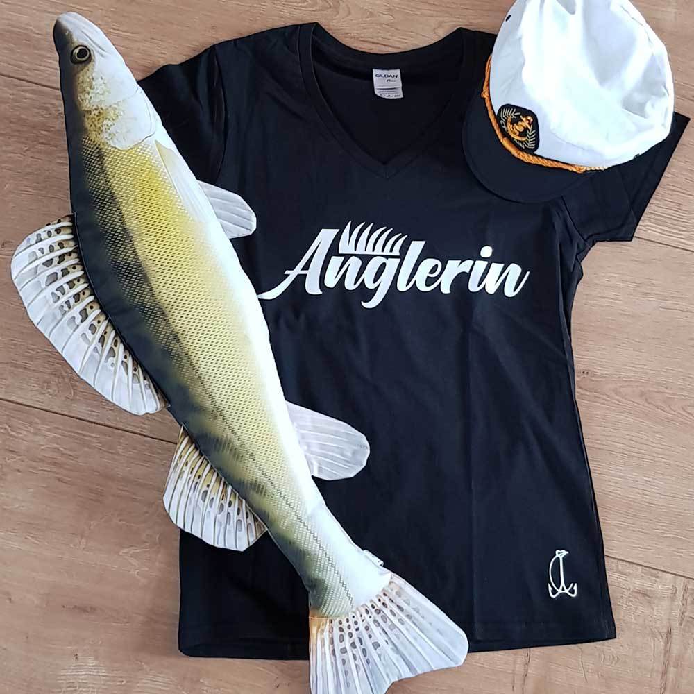 "Anglerin" T-Shirt (Damen)