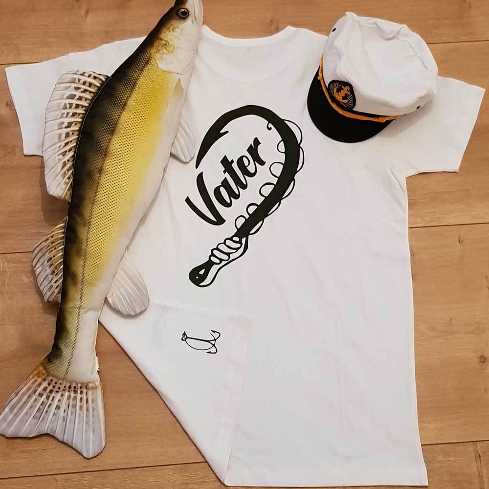 "Angler & Angler / Vater & Sohn" T-Shirt Partnerset (Kindergröße 90 bis XXXL)