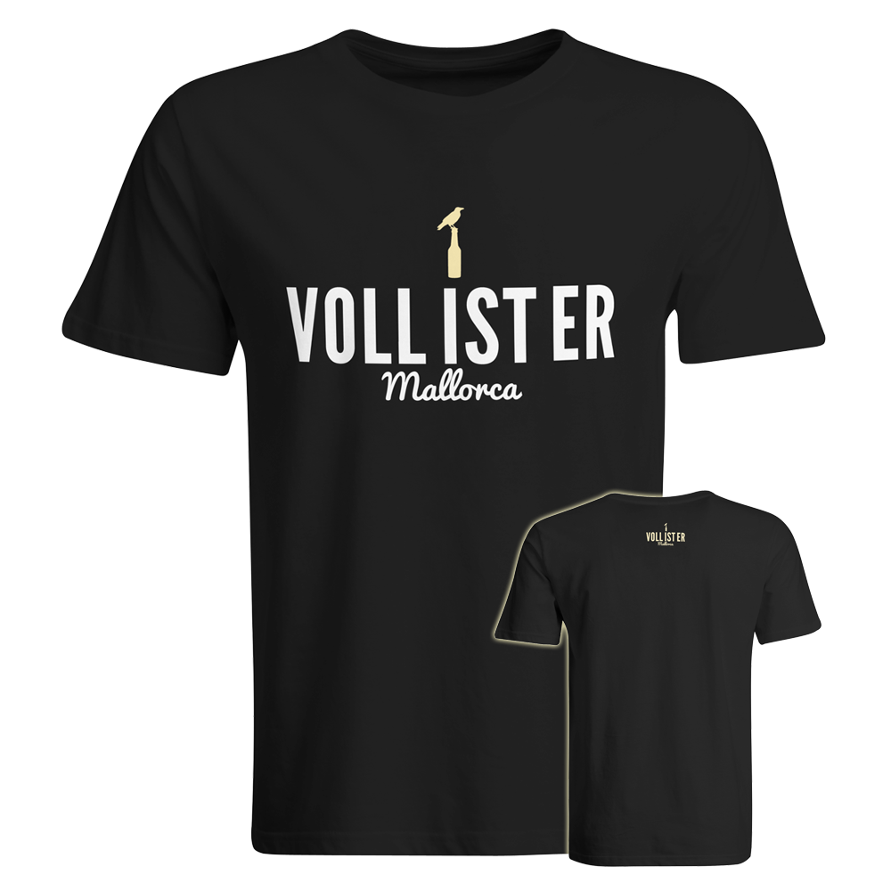 "Sauf-Counter" T-Shirt + "Voll ist er" T-Shirt (Herren)