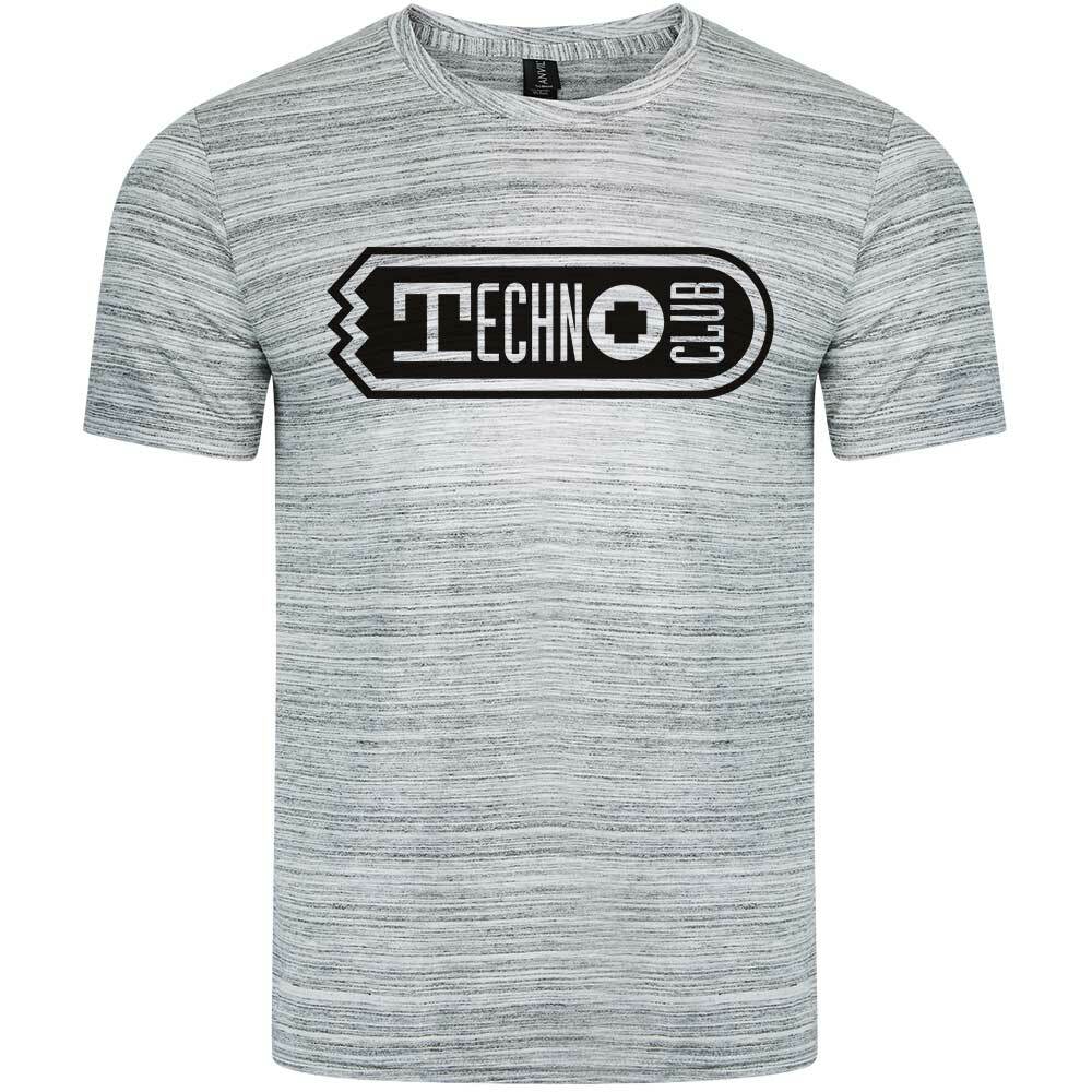 Technoclub Premium Streak Tee + Stretch-Fit Basecap (Men)