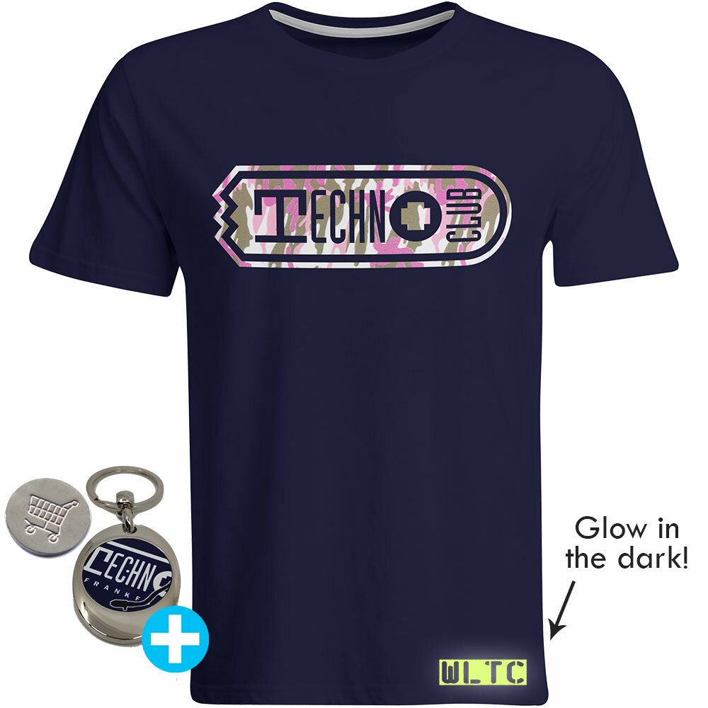 We love Technoclub 2019 T-Shirt (Men) inkl. Edelstahl-Schlüsselanhänger