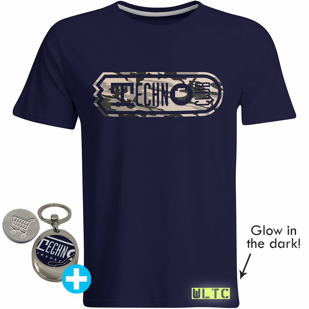 We love Technoclub 2019 T-Shirt (Men) inkl. Edelstahl-Schlüsselanhänger