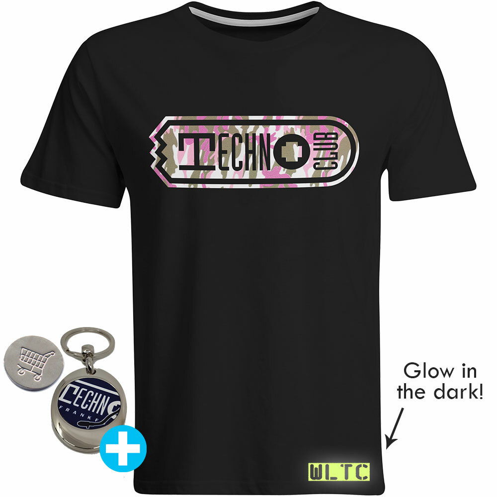 We love Technoclub 2019 T-Shirt (Men) inkl. Edelstahl-Schlüsselanhänger