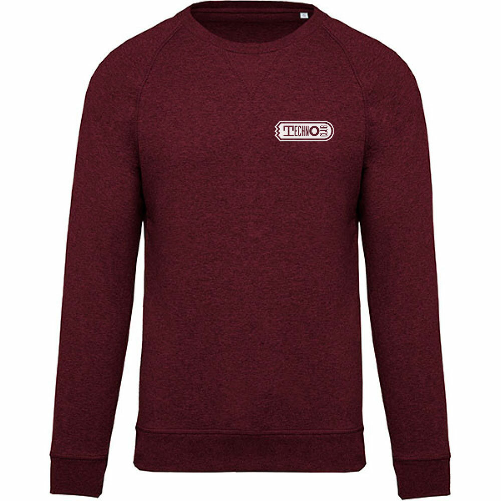 Technoclub Premium Pullover mit gesticktem V-Einsatz am Kragen