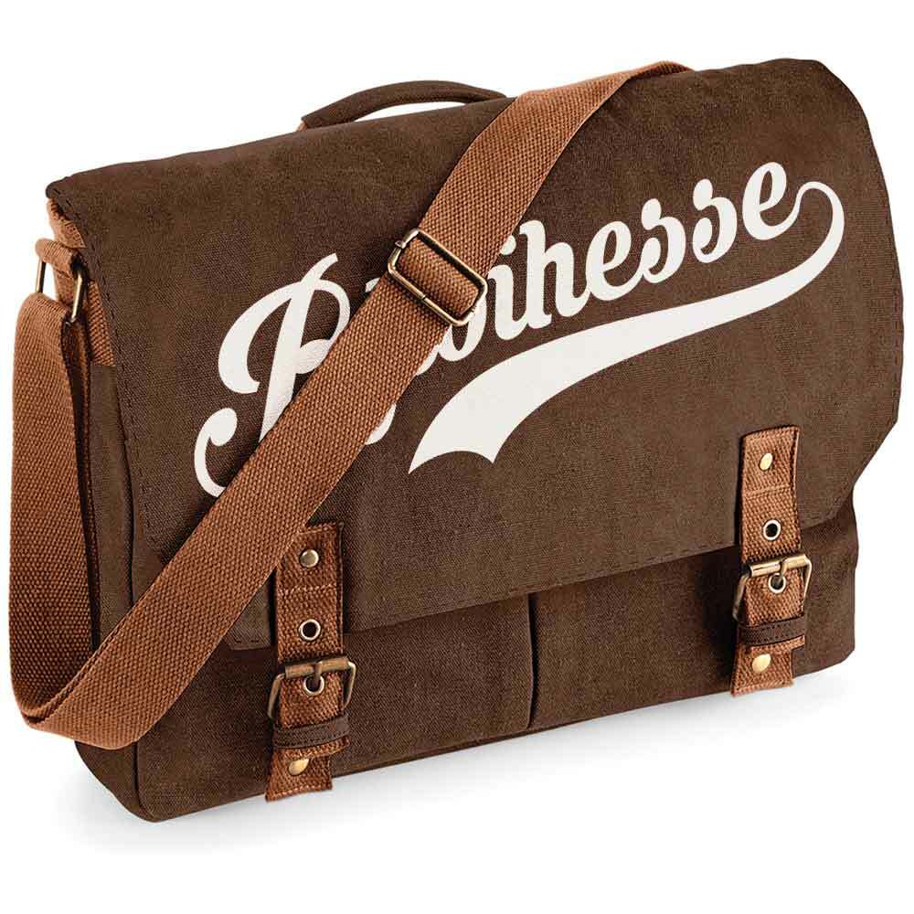 "Rhoihesse" Premium Schultertasche im Vintagelook 92123