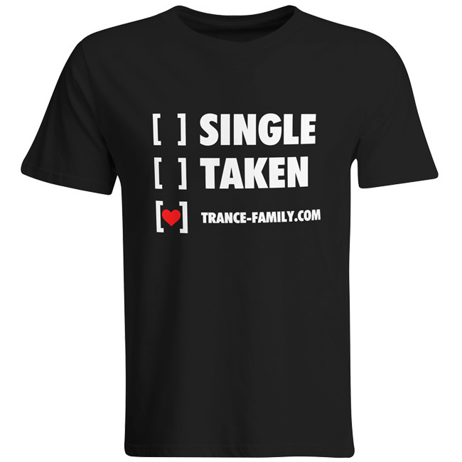 Single, Taken, Trance-Family.com (T-Shirt Men) M1-TFC 00110