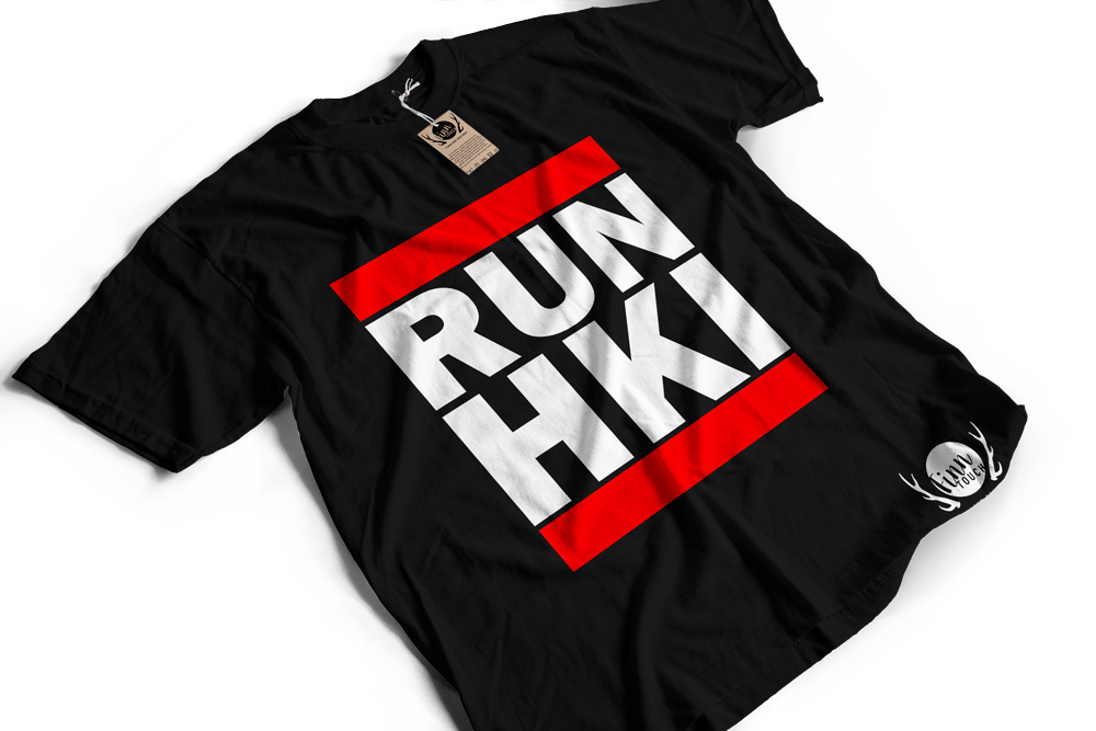 "RUN HKI" T-Shirt (Men) M1-FT 00133