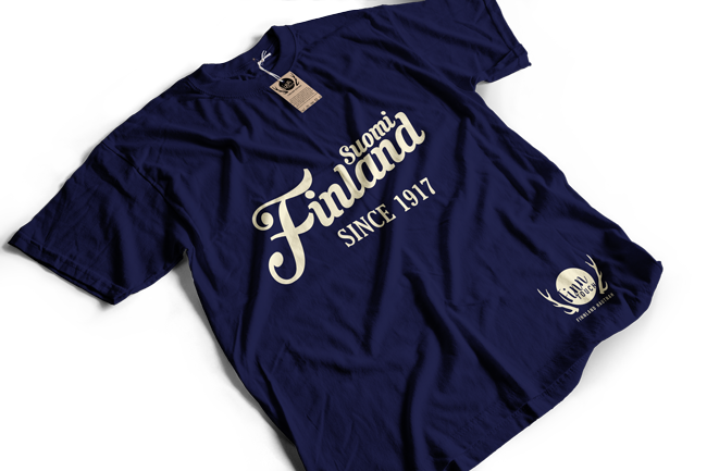 "Suomi Finland - since 1917" T-Shirt (Men) M1-FT 00160