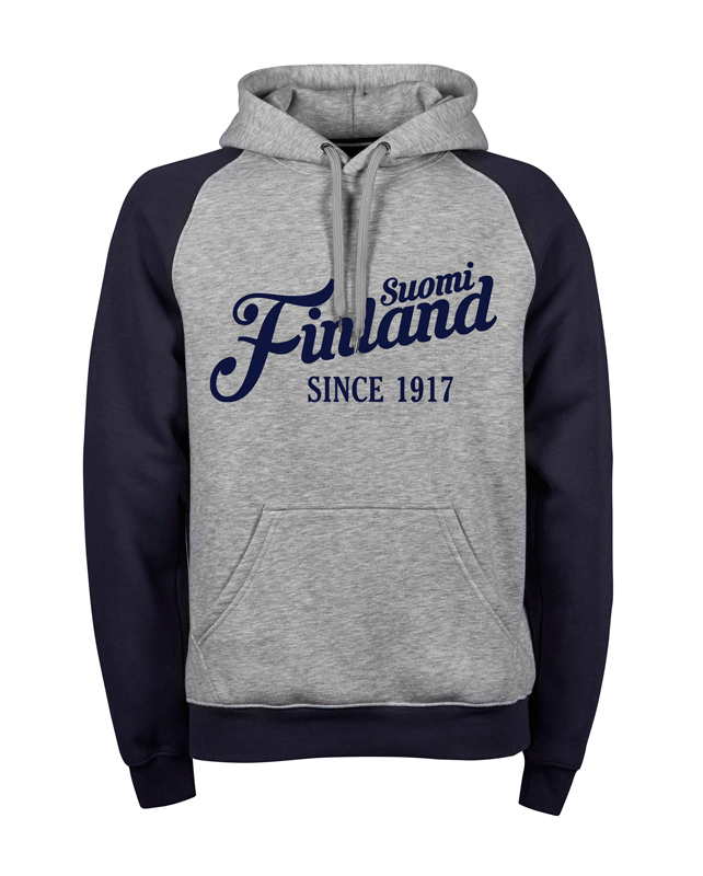 "Suomi Finland - since 1917" Premium Hoodie M1-FT 00191