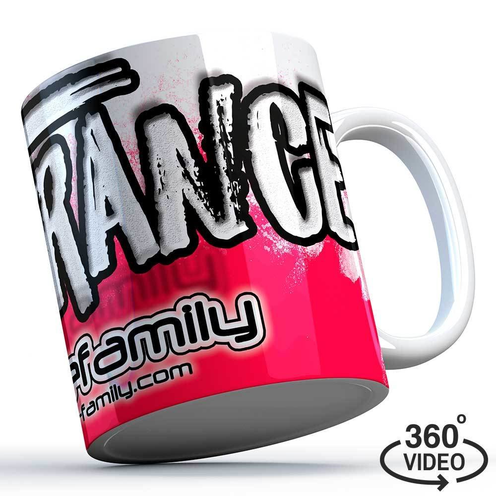 M1-TFC "I love Trance" Trancefamily Keramiktasse/Mug (Pink Edition) M1-TFC 11122
