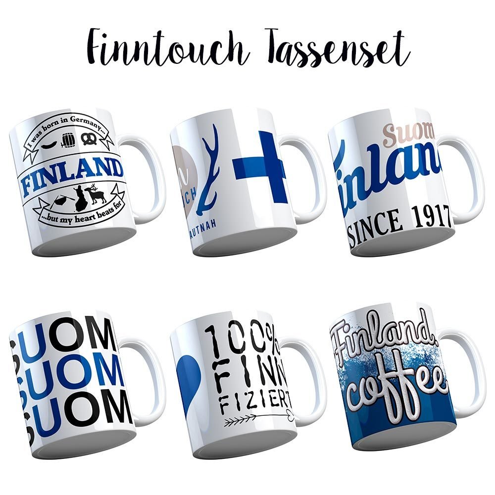FinnTouch Geschenkset (bestehend aus sechs Tassen) M1-FT 11136