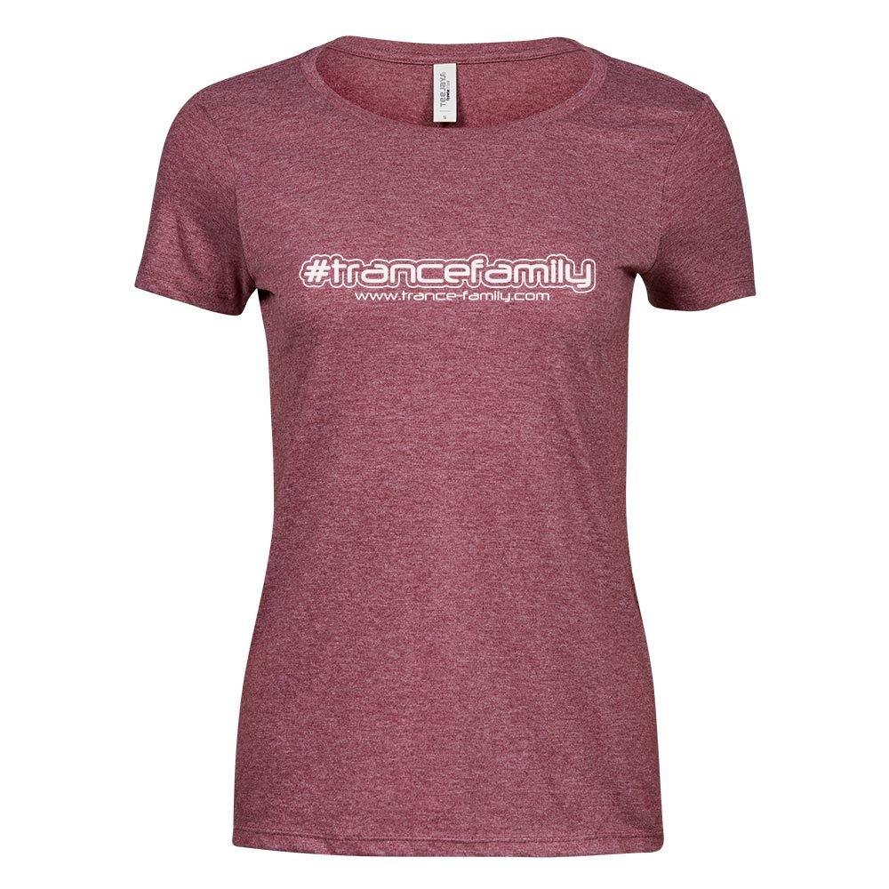 Premium Melange T-Shirt (#trancefamiy, Women) M1-TFC 11170