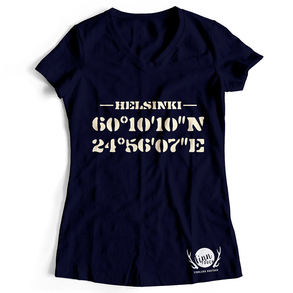Damen T-Shirt (Navy)