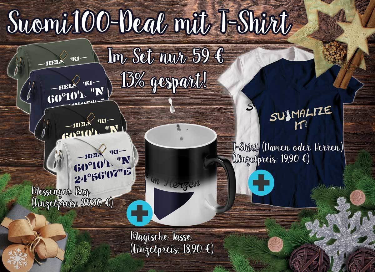 Suomi100-Deal mit T-Shirt M1-FT 11206