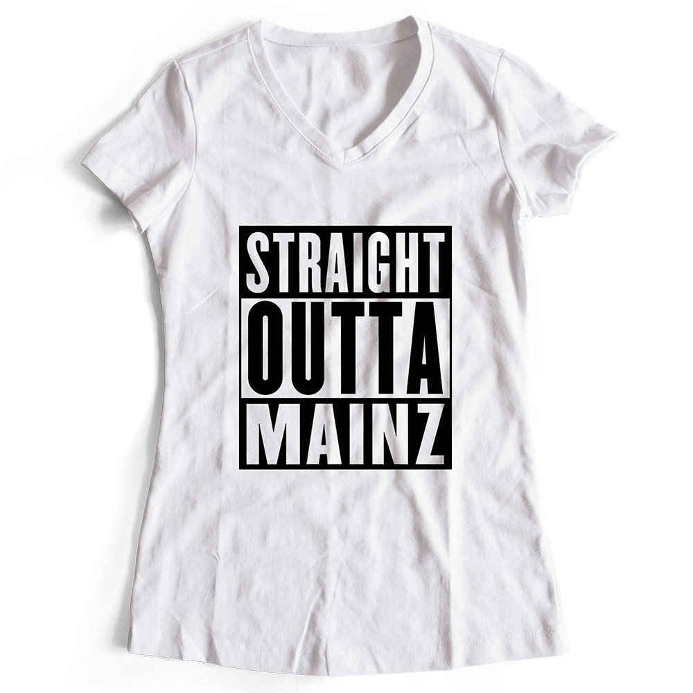 T-Shirt "Straight outta Mainz" (Damen) 11245