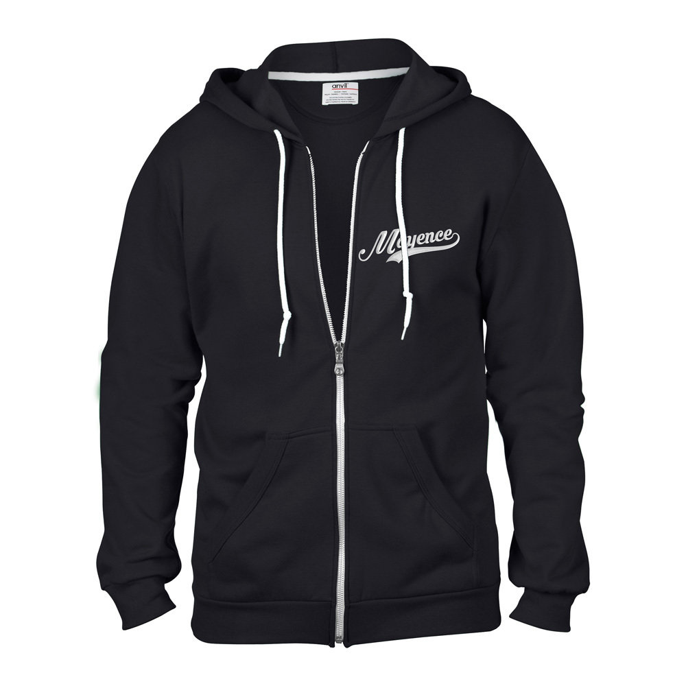 Reißverschlußjacke "50 th parallel North - Mayence" mit fühlbarem 3D-Druck (Unisex) 11281