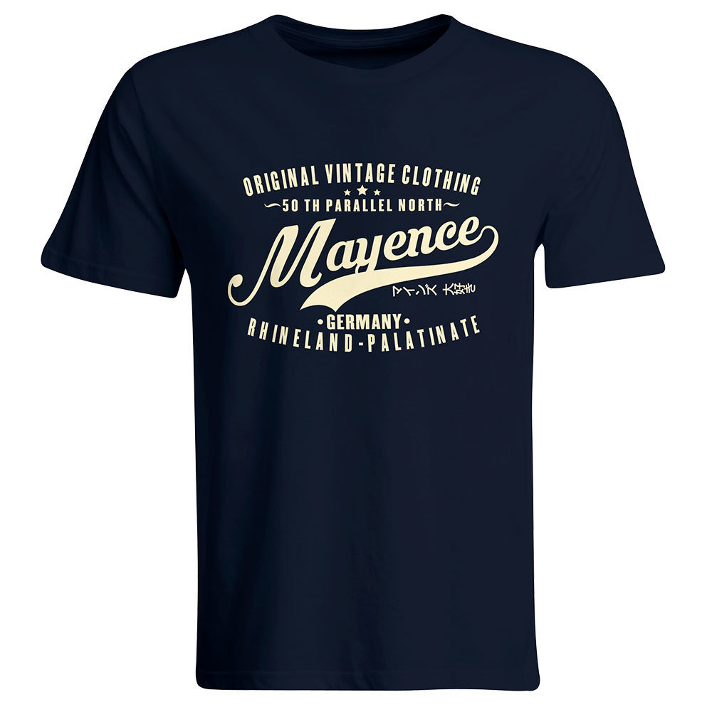 Mainz T-Shirt "50 th parallel North - Mayence" (Herren) 11284