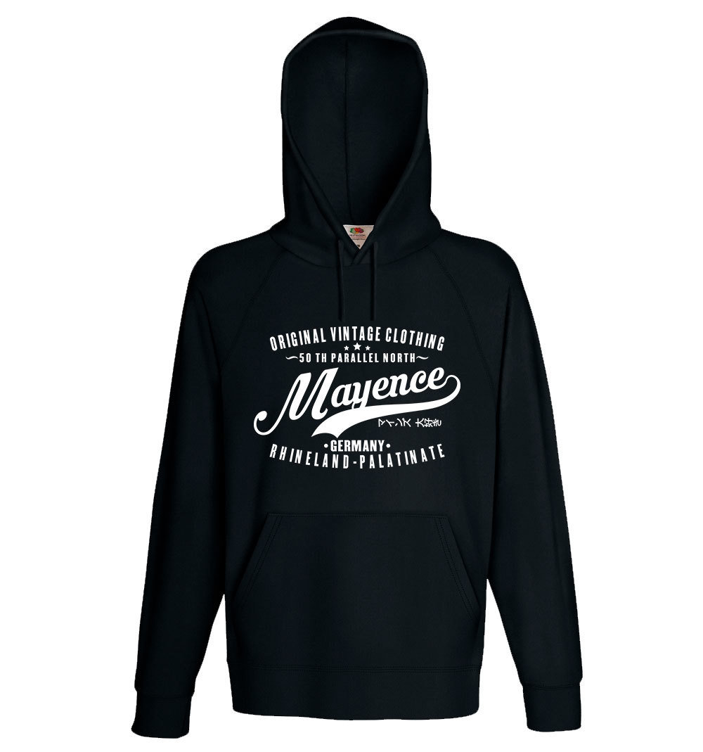 "50 th parallel North - Mayence" (Premium Hoody) 11286