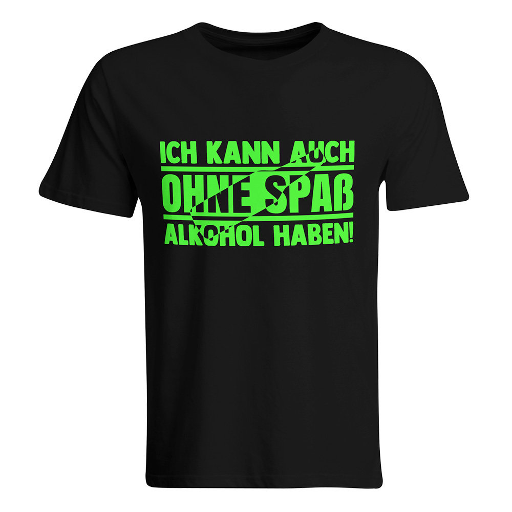 Schwarz/Neongrün