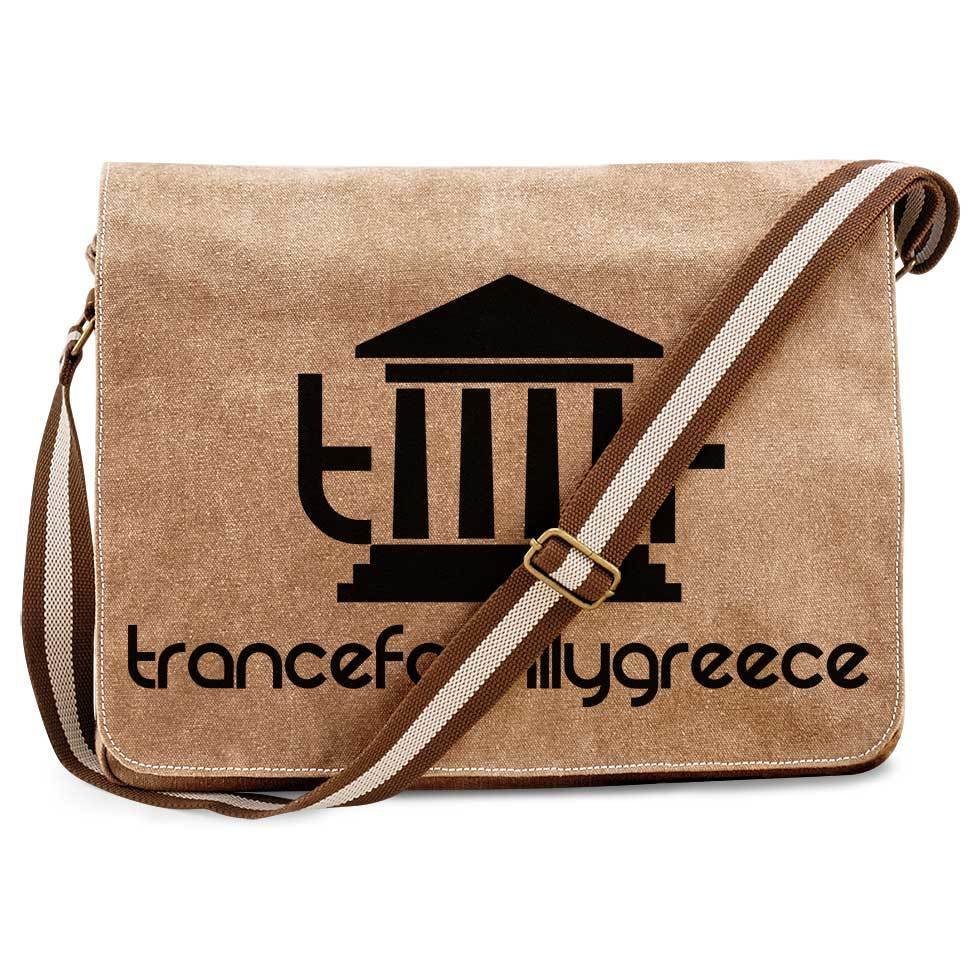 Trancefamily Greece Premium Messengerbag (Vintage Design) 85814