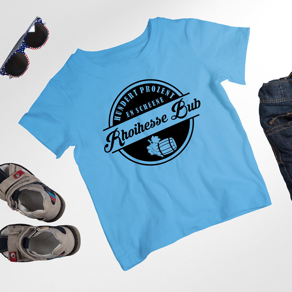 Kinder T-Shirt "Hundert Prozent..." (Mädchen & Jungen) M1-RHL 66815
