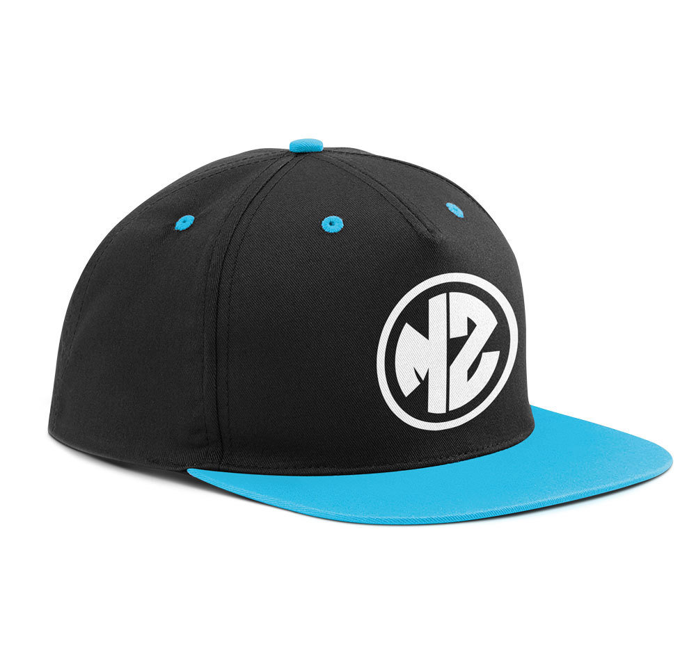 Snapback Blau